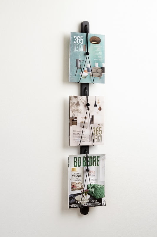 Baam magazine rack black 