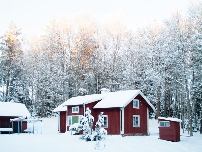 Winter in Schweden