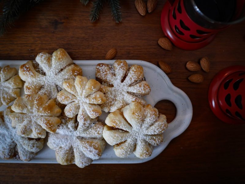 Rezept für finnische Schneeflockentörtchen mit nur drei Zutaten