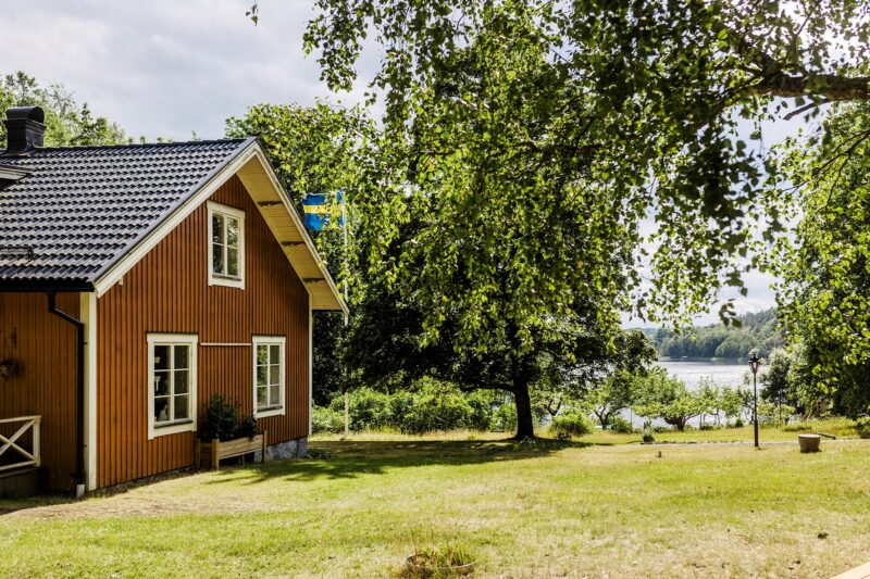 Kuscheliges Schwedenhaus mit Seeblick