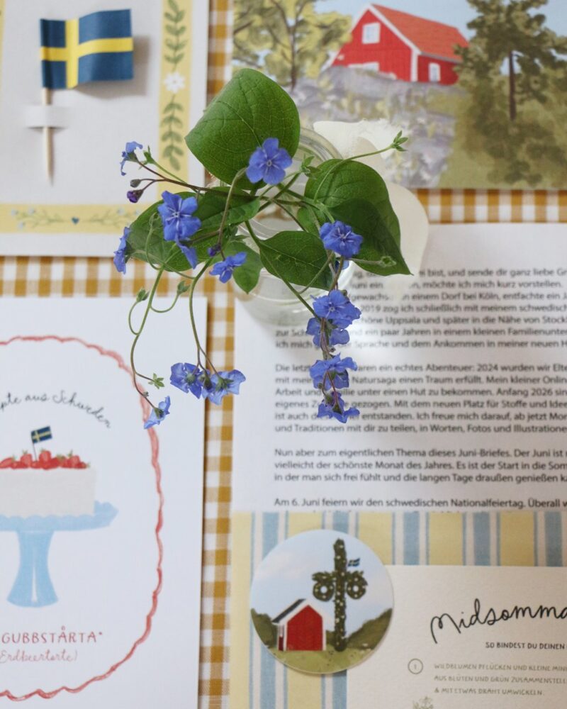 Willst du Post aus Schweden an Mittsommer?